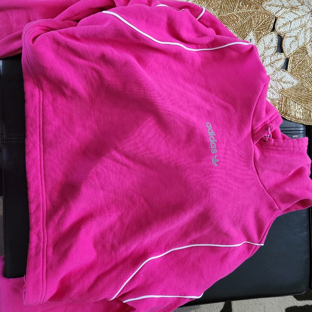 Adidas crop hoodie
